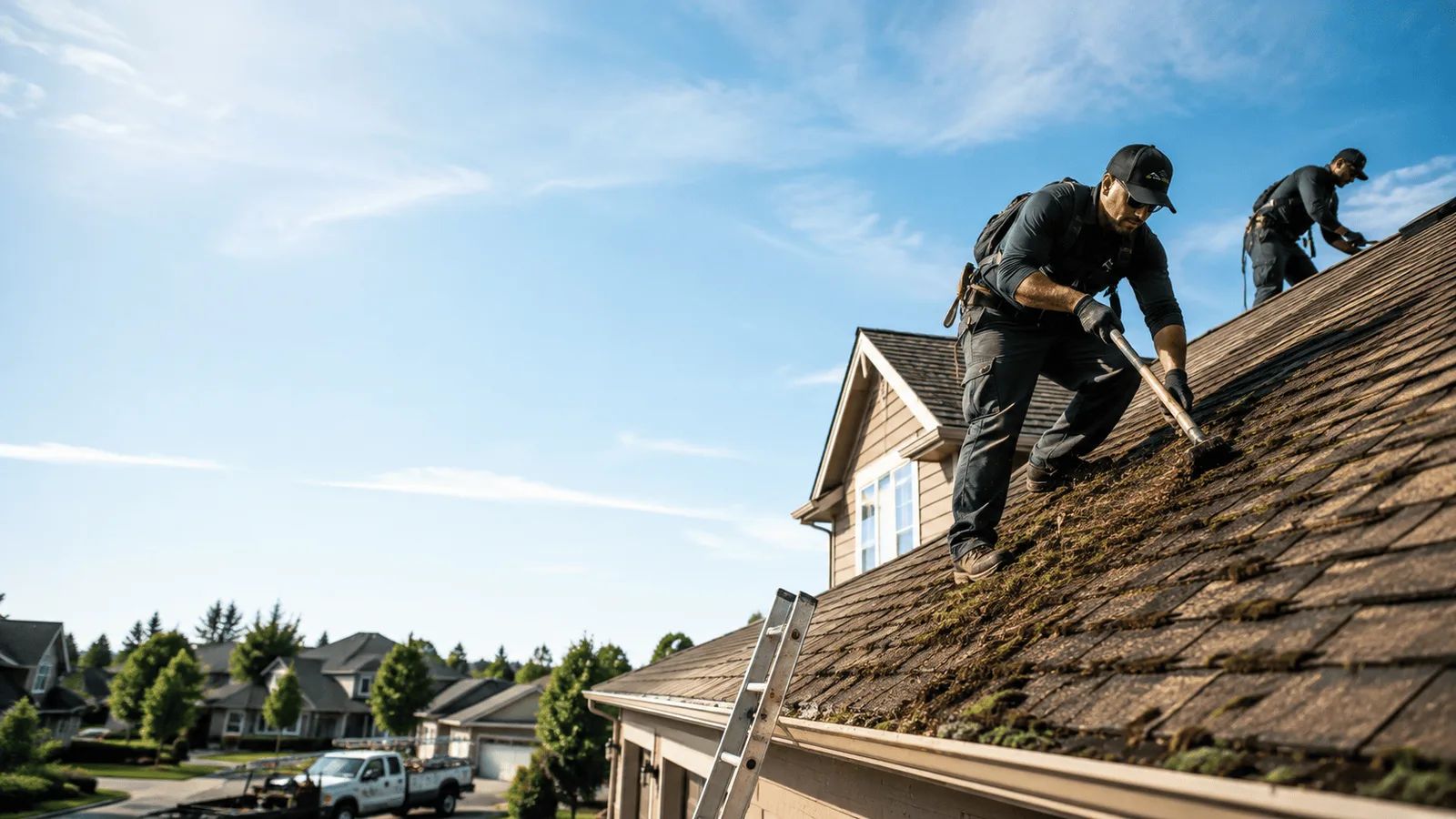 Roof Moss Removal in Sharon, CT near me